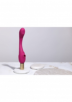 Mirai - Double Ended Pulse Wave & Air Wave Bendable Vibrator
