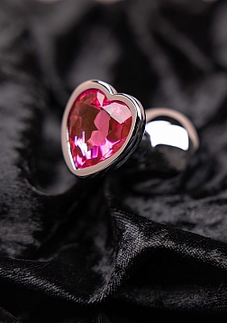 Heart Gem Butt Plug - Medium 