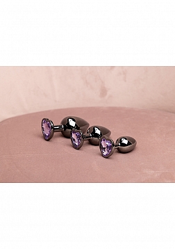 Heart Gem Butt Plug - Large 