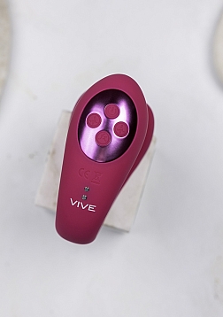 Yoko - Triple Action Vibrator Dual Prongs with Clitoral Pulse Wave