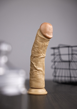 Curved Realistic Dildo with Suction Cup - 9\