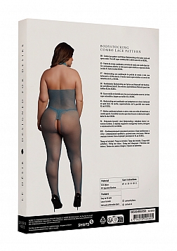 Fishnet and Lace Bodystocking - Queen Size