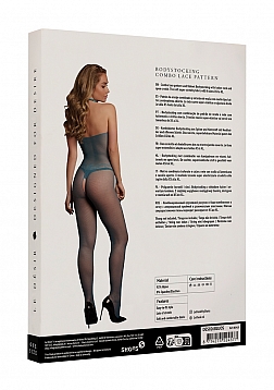 Fishnet and Lace Bodystocking - One Size