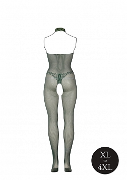 Fishnet and Lace Bodystocking - Queen Size