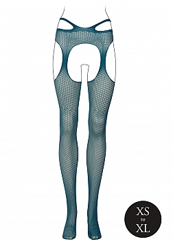 Suspender Pantyhose with Strappy Waist  - One Size