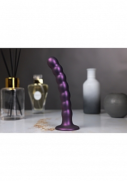 Beaded Silicone G-Spot Dildo - 8\'\' / 20,5 cm