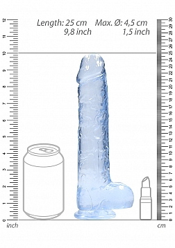 Realistic Dildo with Balls - 9\