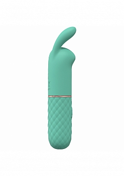 LoveLine - Dona - 10 Speed Vibrating Mini-Rabbit - Silicone - Rechargeable - Waterproof - Green