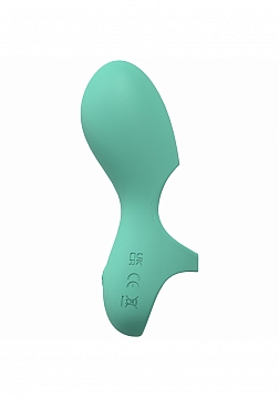 LoveLine - Joy - 10 Speed Finger Vibe - Silicone - Rechargeable - Waterproof - Green