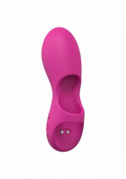 LoveLine - Joy - 10 Speed Finger Vibe - Silicone - Rechargeable - Waterproof - Pink