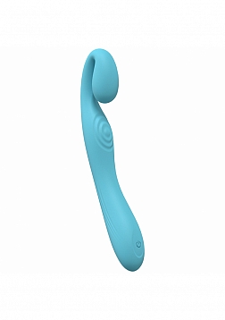 LoveLine - Obsession  - 10 Speed Dual Motor Vibe - Sealed Silicone - Rechargeable - Submersible - Bl