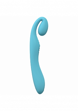 LoveLine - Obsession  - 10 Speed Dual Motor Vibe - Sealed Silicone - Rechargeable - Submersible - Bl