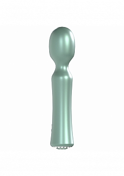 LoveLine - La Perla IV- 10 Speed Wand - Silicone - Rechargeable - Waterproof - Green