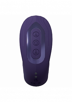 VIVE - Yuna - Rechargeable Dual Motor - Airwave Vibrator with Innovative G-Spot Flapping Stimulator 