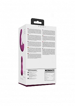 VIVE - Yumi - Rechargeable Triple Motor - G-Spot Finger Motion Vibrator and Flickering Tongue Stimul
