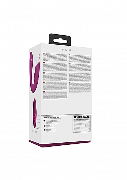 Yuki - Rechargeable Dual Motor - G-Spot Vibrator with Massaging Beads - Pink