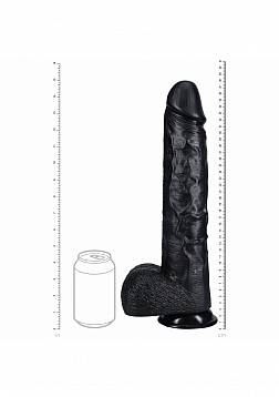 RealRock Ultra Realistic Skin - Extra Large Straight with Balls 15\