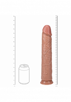 RealRock Ultra Realistic Skin - Extra Large Straight without Balls 14\