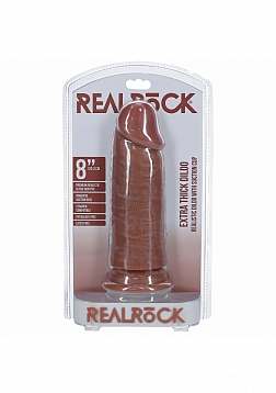 RealRock Ultra Realistic Skin - Extra Thick Straight without Balls 8\