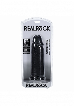 RealRock Ultra Realistic Skin - Extra Thick Straight without Balls 9\