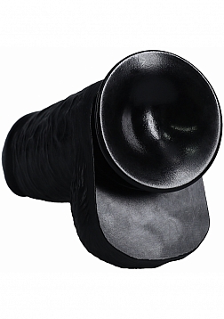 RealRock Ultra Realistic Skin - Extra Thick Straight with Balls 9\