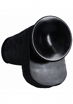 RealRock Ultra Realistic Skin - Extra Thick Straight with Balls 10\