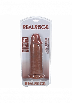 RealRock Ultra Realistic Skin - Extra Thick Straight without Balls 9\