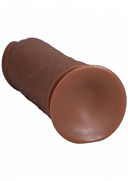 RealRock Ultra Realistic Skin - Extra Thick Straight without Balls 10\