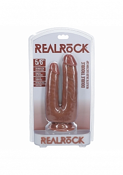 RealRock Ultra Realistic Skin - Double Trouble Dildo 5\