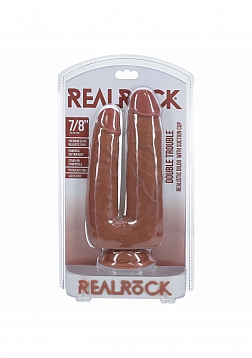RealRock Ultra Realistic Skin - Double Trouble Dildo 7\