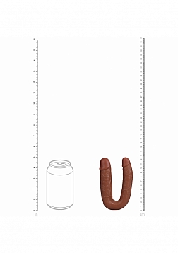 RealRock Ultra Realistic Skin - U Shaped Double Dildo 5\
