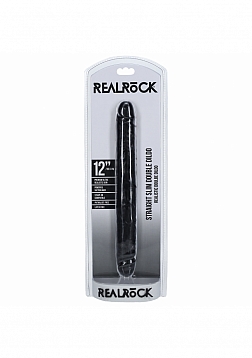 RealRock Ultra Realistic Skin - Slim Double Ended Dong 12\