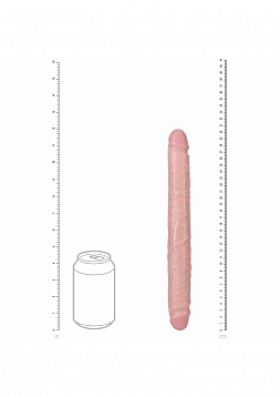 RealRock Ultra Realistic Skin - Slim Double Ended Dong 12\