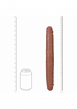 RealRock Ultra Realistic Skin - Thick Double Ended Dong 14\