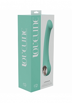 LoveLine - Luscious - 10 Speed G-Spot Vibe - Silicone - Rechargeable - Waterproof - Green