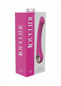 LoveLine - Luscious - 10 Speed G-Spot Vibe - Silicone - Rechargeable - Waterproof - Pink