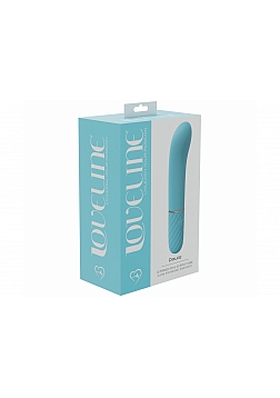 LoveLine - Dolce - 10 Speed Mini-G-Spot Vibe- Silicone - Rechargeable - Waterproof - Blue