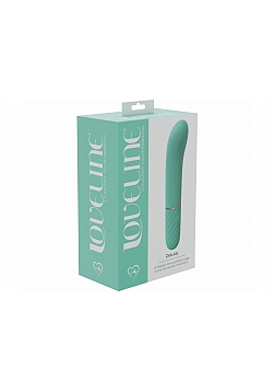 LoveLine - Dolce - 10 Speed Mini-G-Spot Vibe- Silicone - Rechargeable - Waterproof - Green