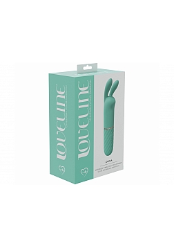 LoveLine - Dona - 10 Speed Vibrating Mini-Rabbit - Silicone - Rechargeable - Waterproof - Green