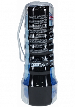 Easy Rider - Clear Flashlight Case - Blue