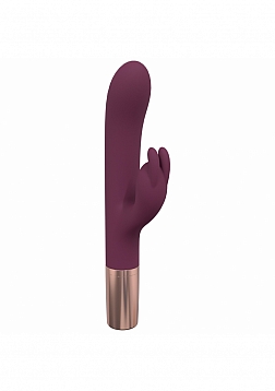 LoveLine - Traveler Rabbit - 10 Speed - Silicone - Rechargeable - Splashproof - Burgundy