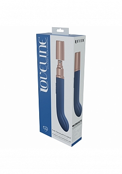 LoveLine - Traveler G-Spot - 10 Speed - Silicone - Rechargeable - Splashproof - Blue/Grey