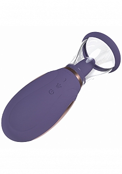 Pumped - Enhance - Automatic - 13-Speed - Silicone - Rechargeable Vulva & Breast Pump - Purple