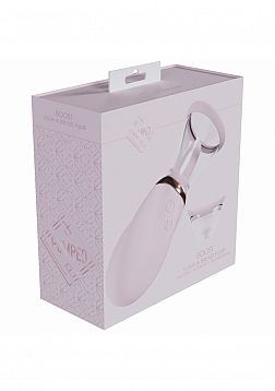 Pumped - Boost - Automatic - 13-Speed - Silicone - Rechargeable Vulva & Breast Pump - Pink