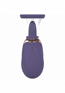 Pumped - Boost - Automatic - 13-Speed - Silicone - Rechargeable Vulva & Breast Pump - Purple