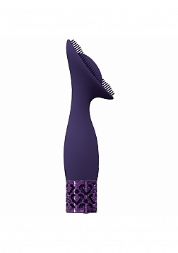 Royal Gems - Duchess - 10 Speed Silicone Rechargeable Vibrator - Purple