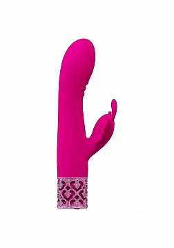 Royal Gems - Monarch - 10 Speed Silicone Rechargeable Vibrator - Pink