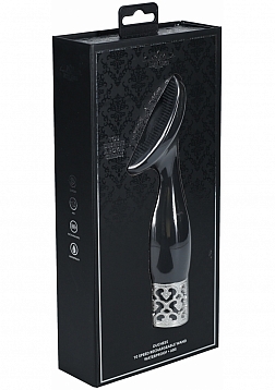 Royal Gems - Duchess - 10 Speed Silicone Rechargeable Vibrator - Black