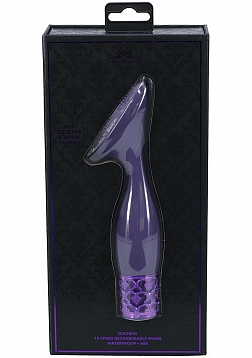 Royal Gems - Duchess - 10 Speed Silicone Rechargeable Vibrator - Purple
