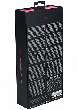 Royal Gems - Dueling Queens - 10 Speed Silicone Rechargeable Vibrator - Pink